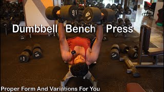 Master Your Chest Dumbbell Press Form NOW [upl. by Rotceh]