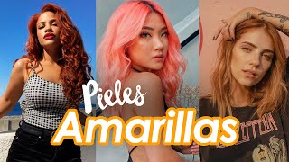 TONOS PARA PIEL AMARILLA ☀️ CABELLO [upl. by Issi266]