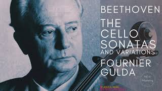 Beethoven  Complete Cello Sonatas amp Variations refrecord Pierre Fournier Friedrich Gulda [upl. by Neiluj594]