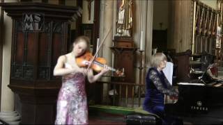 Chaconne in G minor by Vitali  Charlotte Rowan violin [upl. by Furgeson]