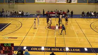 CBC vs Langara College  Mens Basketball [upl. by Octave]