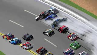 alex bowman heart crash at talladega 2019 [upl. by Ahsenal]