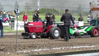 Tractorpulling Cadzand 2024 Light en Compact Diesels [upl. by Heida]