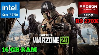 Call of Duty Warzone 20 Season 1 on R9 270X  I7 3770 16 GB RAM [upl. by Kisung]