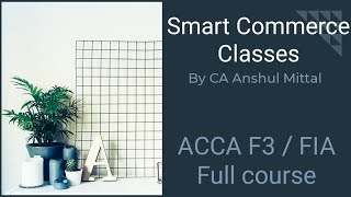 ACCA F3FIA  Chapter 11  Receivables  Illustration HINDI [upl. by Banwell]