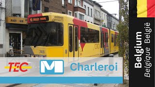 Métro Léger de Charleroi Belgique  Charleroi Light Metro Belgium [upl. by Espy]