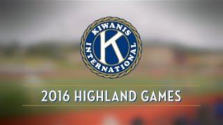 Kiwanis Club of Bellevue  2016 Highland Games [upl. by Llecram]