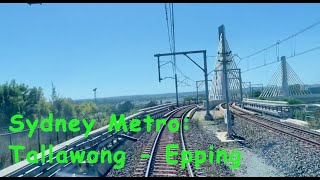 Sydney Metro  Tallawong to Epping [upl. by Alyse193]