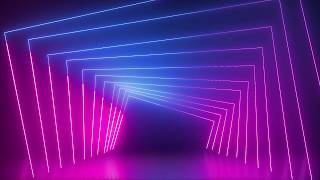 No Copyright Neon Lights Modern Animated Loop Background  Free Footage  Motion Made [upl. by Reve]