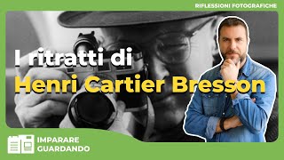 La composizione nella fotografia di ritratto Lezioni da HENRI CARTIER BRESSON [upl. by Samalla]