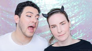 manny mua repeating simply nailogical for 1 minute straight [upl. by Oiragelo]