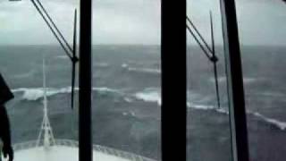 monster wave almost topples ship [upl. by Neysa]