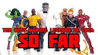 The Top Ten Best Hasbro Marvel Legends Action Figures of 2024 So Far WHO MADE THE CUT COUNTDOWN [upl. by Einafats]