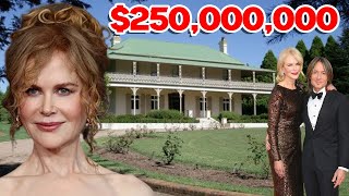 Nicole Kidman Net Worth Lifestyle 2024 KIDS HUSBAND CAREER CARS HOUSES and MOVIES amp MUSIC [upl. by Aihtnys]