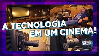 A TECNOLOGIA EM UMA SALA DE CINEMA [upl. by Algernon]