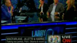 Penn Jillette Debates Seth MacFarlane and Rachel Harris about The Tea Party and Racism [upl. by Enelhtac]