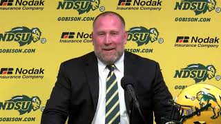 Tim Polasek Introduced as NDSU Head Football Coach [upl. by Nwahsirhc]