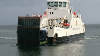 MV Catriona at Lochranza Isle of Arrandavetheraverovingtherock [upl. by Tijnar]