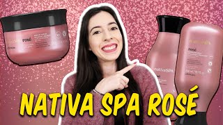 LINHA ROSÉ O BOTICÁRIO  SHAMPOO MÁSCARA E CONDICIONADOR [upl. by Elahcim334]