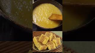 mysore pak sweetfoodrecipecookingsweetshopstylehealthytastyquickgheeoil [upl. by Sweatt934]