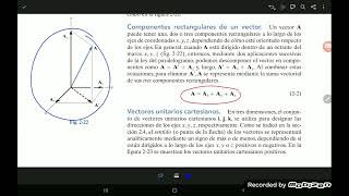 VECTORES CARTESIANOS TEORÍA [upl. by Gratt]