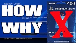 How to Fix Unable to Redeem Code PS4  PSN Gift Card Not Working [upl. by Teryl]