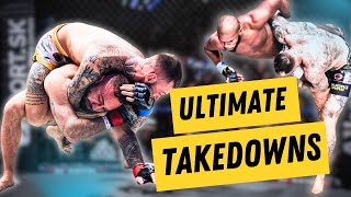 The Beauty Of The Takedown MMA Style 🔥 [upl. by Ayanad]