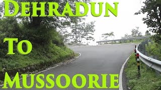 Dehradun to Mussoorie  Duke 200  Road Trip [upl. by Ayaladnot]