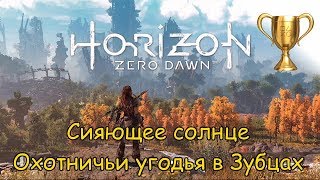 Horizon Zero Dawn  Сияющие солнца во всех угодьях Часть 35 Охотничьи угодья в Зубцах [upl. by Nanoc]