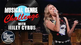 Musical Genre Challenge with Miley Cyrus [upl. by Alexia175]