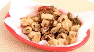 Old Bay Calamari Recipe  Laura Vitale  Laura in the Kitchen Episode 785 [upl. by Sky256]