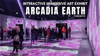 Arcadia Earth Museum  Interactive Immersive art exhibit in Toronto [upl. by Cj]