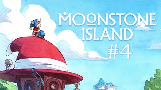 Moonstone Island Playthrough Part 4  First Dungeon Down [upl. by Richart]