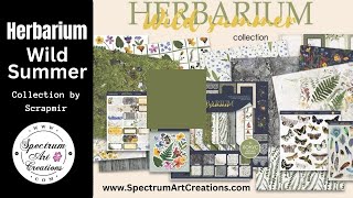 Herbarium Wild Summer by Scrapmir Collection SpectrumArtCreations [upl. by Auqemahs]