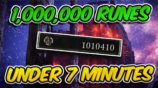 Elden Ring BEST 1000000 RUNE FARM in 7 MINUTES [upl. by Lyndell]