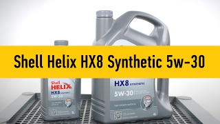 Shell Helix HX8 Synthetic 5w30  видеообзор от автосервиса Oiler [upl. by Nilreb]