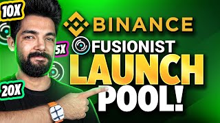 BİNANCE LAUNCHPOOL GELDİ  BEDAVA FUSİONİST TOKEN KAZAN [upl. by Elhsa]