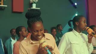 BWANA NDIYE MCHUNGAJI cover song by ANGEL VOICE CHOIR [upl. by Gerstner]