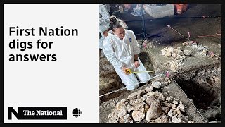 Revelations from an excavation near a former residential school [upl. by Brenn]