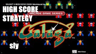 ARCADE GAME SERIES GALAGA  High Score Strategy [upl. by Naillimxam]