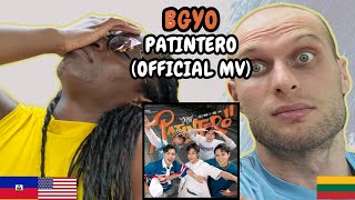 BGYO  Patintero Reaction Official MV  FIRST TIME LISTENING TO BGYO [upl. by Jonati]