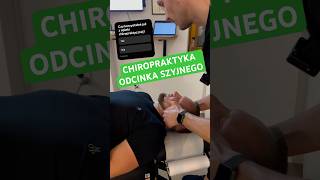 Chiropraktyka  odcinek szyjny chiro chiropractor spinechiropractic chiropractic [upl. by Hareehahs799]