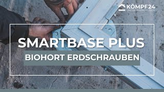 Biohort Smartbase Plus ErdschraubenFundament  Montage [upl. by Lejna46]