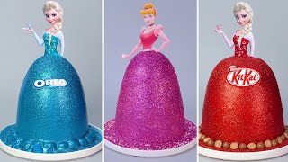 Cutest Princess Cakes Ever 👑 Awesome Birthday Cake Ideas  Tsunami Cake  Satisfying Cake 6 [upl. by Retsam892]