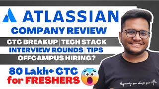 80 Lakhs CTC for Freshers in India   Atlassian Company Review  Interview Process  Off Campus 🔥 [upl. by Lenej]