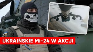 Niesamowite nagranie z ukraińskiego Mi24 Pilot ujawnia szczegóły walk w powietrzu [upl. by Ayokal]