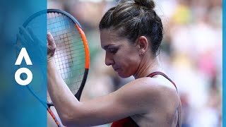 Simona Halep v Angelique Kerber match highlights SF  Australian Open 2018 [upl. by Woodman]