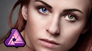 Recolour amp Enhance Eyes with Affinity Photo [upl. by Nithsa]