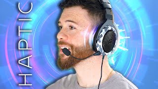 FEEL ExplosionsCorsair HS60 Haptic Headset Review [upl. by Glory557]