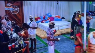 POOL PARTY  ONYEKA OZEE amp VICTORIA LOVE TRIANGLE 😂  CHINWE vs NELLY  BBNAIJA NO LOOSE GUARD [upl. by Lem]